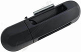 APDTY 91750 Exterior Door Handle Rear Right Smooth Black