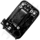 APDTY 91753 Exterior Door Handle Rear Left Smooth Black