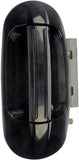 APDTY 91755 Exterior Door Handle Rear Left Smooth Black