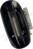 APDTY 91755 Exterior Door Handle Rear Left Smooth Black