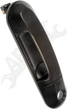 APDTY 91759 Exterior Door Handle Front Left Smooth Black