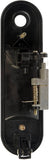 APDTY 91759 Exterior Door Handle Front Left Smooth Black