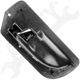 APDTY 91760 Interior Door Handle Front Right Textured Black