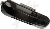 APDTY 91761 Exterior Door Handle Rear Left Smooth Black