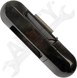 APDTY 91761 Exterior Door Handle Rear Left Smooth Black