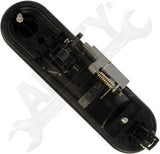 APDTY 91761 Exterior Door Handle Rear Left Smooth Black