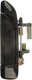 APDTY 91781 Exterior Door Handle Rear Left Smooth Black