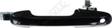 APDTY 91782 Exterior Door Handle Front Left Smooth Black