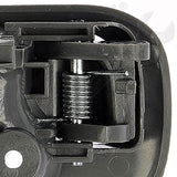 APDTY 91791 Interior Door Handle Front Right Textured Black