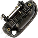 APDTY 91795 Exterior Door Handle Front Left Smooth Black