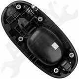 APDTY 91805 Exterior Door Handle Rear Left Smooth Black