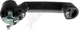 APDTY 91837 Exterior Door Handle Textured Black Replaces 55395410AC, 55395410AE