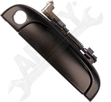 APDTY 91851 Exterior Door Handle Front Right Smooth Black