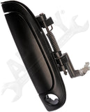 APDTY 91852 Exterior Door Handle Front Left Smooth Black