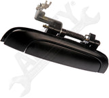 APDTY 91853 Exterior Door Handle Rear Right Smooth Black