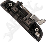 APDTY 91853 Exterior Door Handle Rear Right Smooth Black