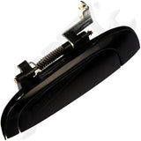 APDTY 91854 Exterior Door Handle Rear Left Smooth Black