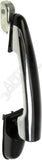 APDTY 91882 Exterior Door Handle Rear Right Black/Chrome