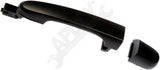 APDTY 91886 Exterior Door Handle Rear Left Smooth Black