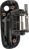 APDTY 91918 Exterior Door Handle Front Left Smooth Black