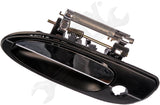 APDTY 91921 Exterior Door Handle Front Left Textured Black