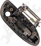 APDTY 91921 Exterior Door Handle Front Left Textured Black