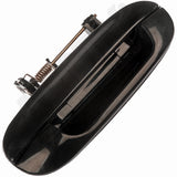 APDTY 91932 Exterior Door Handle Front Right Smooth Black
