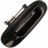 APDTY 91932 Exterior Door Handle Front Right Smooth Black