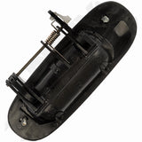 APDTY 91932 Exterior Door Handle Front Right Smooth Black