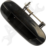 APDTY 91934 Exterior Door Handle Rear Right Smooth Black