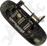 APDTY 91934 Exterior Door Handle Rear Right Smooth Black