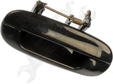 APDTY 91935 Exterior Door Handle Rear Left Smooth Black