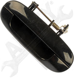 APDTY 91935 Exterior Door Handle Rear Left Smooth Black