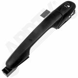 APDTY 91940 Exterior Door Handle Front Left Smooth Black