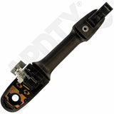 APDTY 91940 Exterior Door Handle Front Left Smooth Black