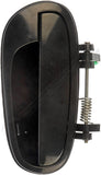 APDTY 91942 Exterior Door Handle Rear Right Smooth Black