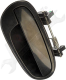 APDTY 91942 Exterior Door Handle Rear Right Smooth Black