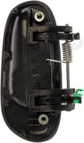 APDTY 91942 Exterior Door Handle Rear Right Smooth Black