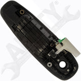 APDTY 91944 Exterior Door Handle Front Right Smooth Black
