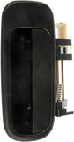 APDTY 91950 Exterior Door Handle Rear Right Smooth Black