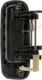 APDTY 91950 Exterior Door Handle Rear Right Smooth Black