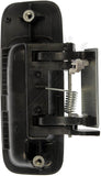 APDTY 91959 Exterior Door Handle Rear Left Smooth Black