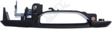 APDTY 91961 Exterior Door Handle w/ Key Hole Black Front Left 1998-2003 Sienna