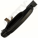 APDTY 91963 Exterior Door Handle Front Left Textured Black