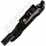 APDTY 91964 Exterior Door Handle Side Right Smooth Black