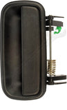 APDTY 91965 Exterior Door Handle Rear Right Smooth Black