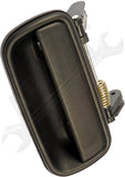 APDTY 91965 Exterior Door Handle Rear Right Smooth Black