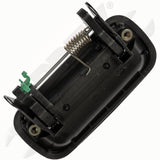 APDTY 91966 Exterior Door Handle Rear Left Smooth Black