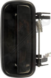 APDTY 91968 Exterior Door Handle Rear Left Smooth Black