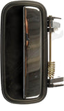 APDTY 91969 Exterior Door Handle Rear Right Chrome Black